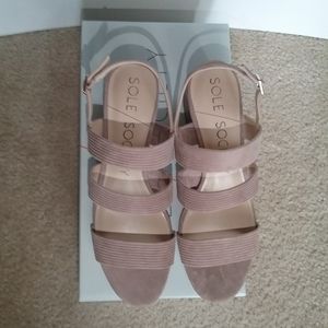 SOLE SOCIETY Saintah Sandal. Size 9. NIB